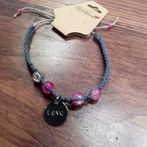 OS love charm bracelet